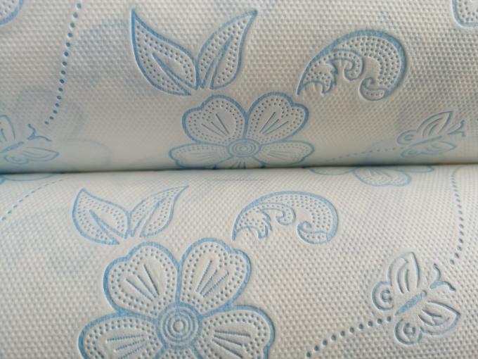 Ωραίο σχεδιασμό Dot To Dot Lamination Embossing Μηχανή επανόρθωσης χαρτιού πετσέτας κουζίνας 9