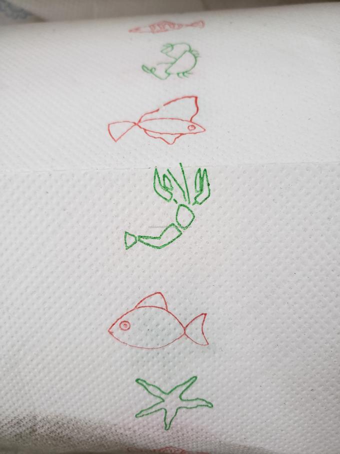 Ωραίο σχεδιασμό Dot To Dot Lamination Embossing Μηχανή επανόρθωσης χαρτιού πετσέτας κουζίνας 10