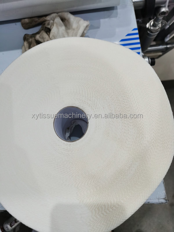 Ωραίο σχεδιασμό Dot To Dot Lamination Embossing Μηχανή επανόρθωσης χαρτιού πετσέτας κουζίνας 13