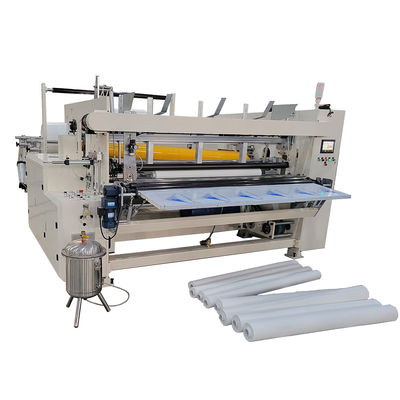 Μεγάλη ταχύτητα 230m/min Καθαριούχο χαρτί / Maxi Roll Rewinding Machine για την έναρξη της επιχείρησης