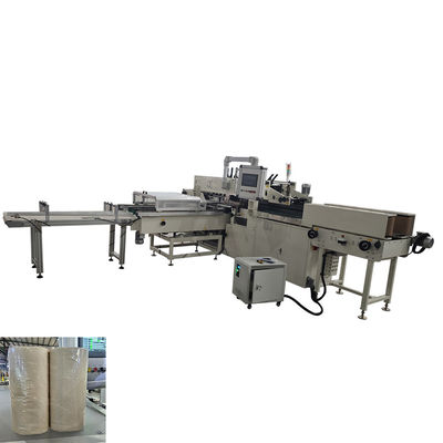 Πλήρως αυτόματη συσκευασία 3D 1/2/4/6 ρολ μικρά χαρτιά τουαλέτας κουζίνα πετσέτα ρολ συσκευασίας